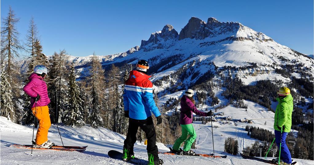 Skiing and snowboarding