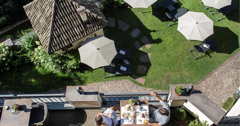 Terrace seen from above