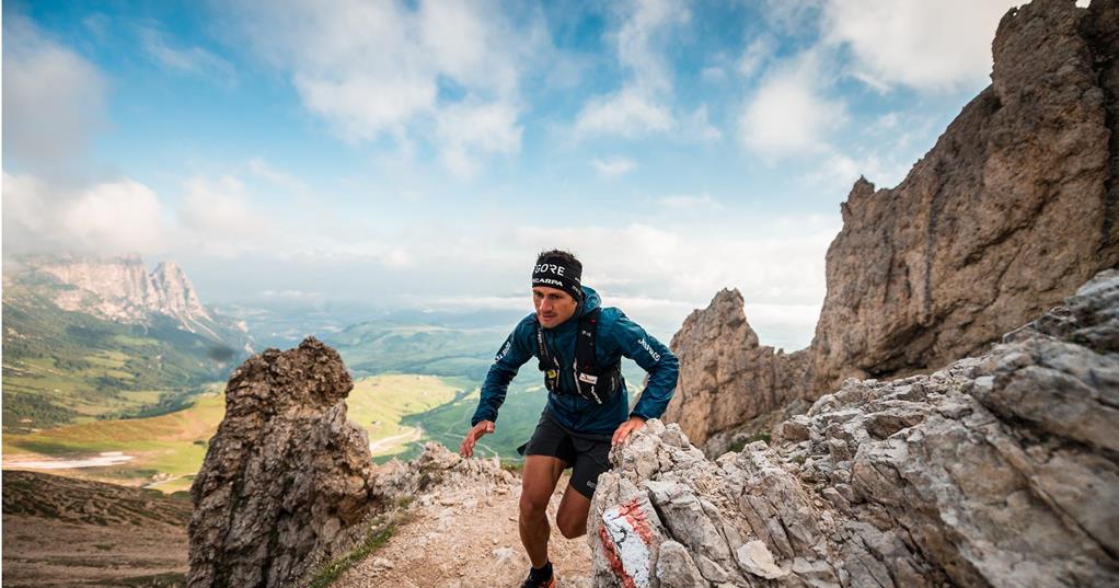 Corsa in montagna