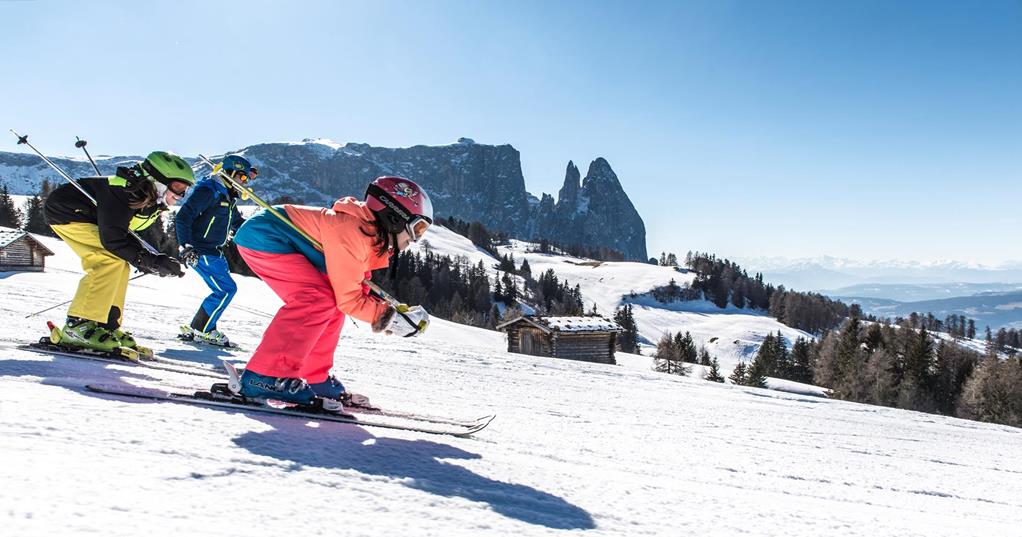 Discesa Alpe di Siusi