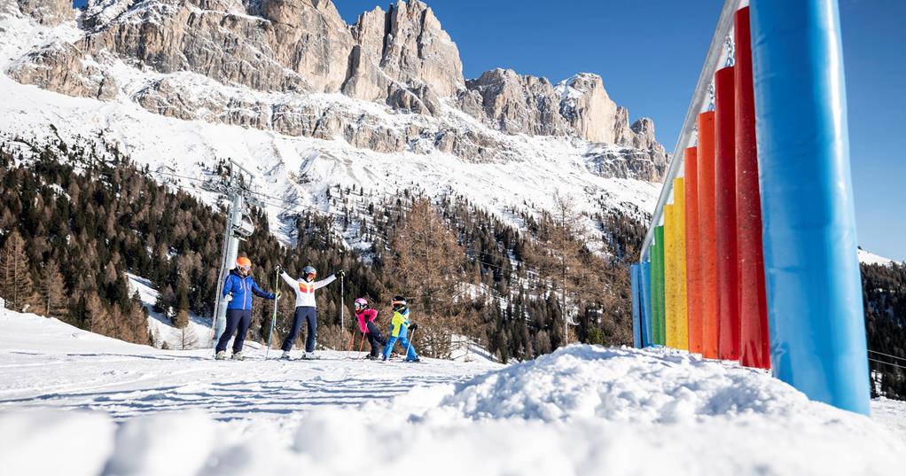 Skifahren Rosengarten