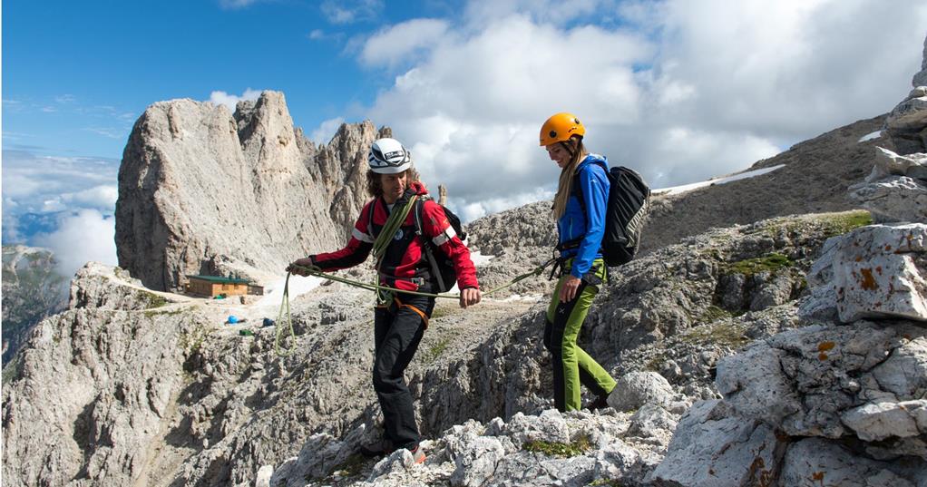 Arrampicata in alta montagna