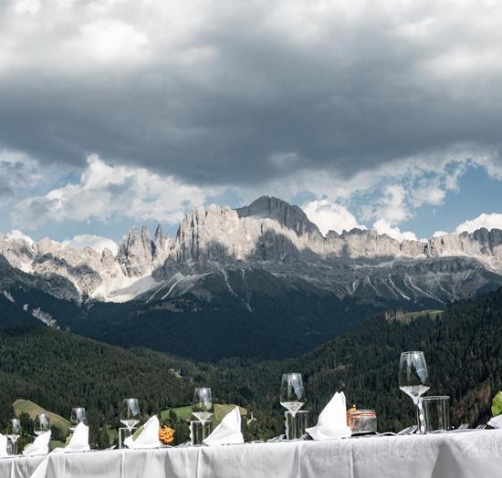 CULINARY BLISS WITH A VIEW OF THE ROSENGARTEN