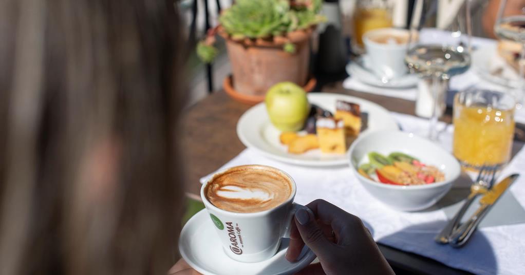 Colazione sul balcone