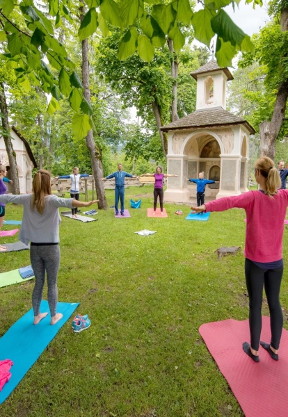 Yoga class