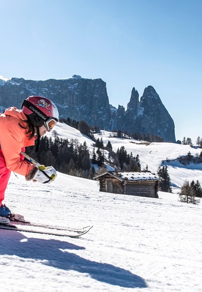 Discesa Alpe di Siusi