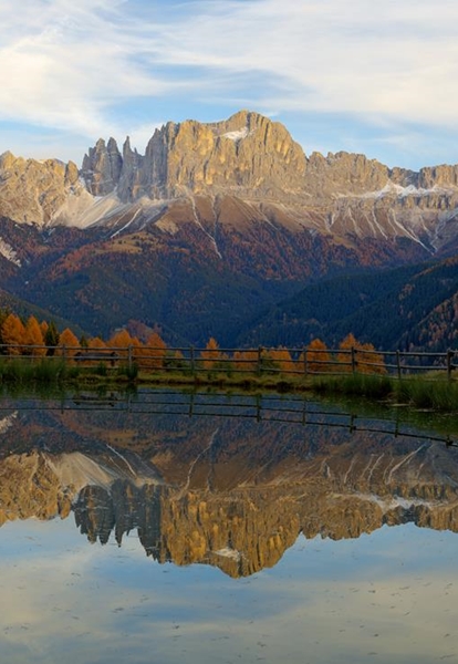 Il Catinaccio in autunno