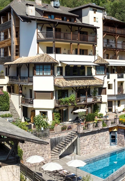 Hotel with outdoor pool