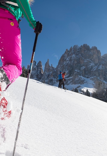 Schneeschuhwandern Dolomiten